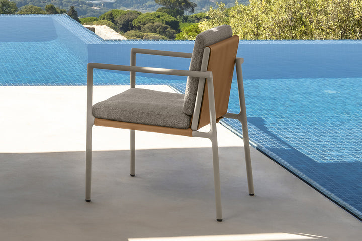 Tresse Dining Armchair Outdoor Dining Chairs Talenti