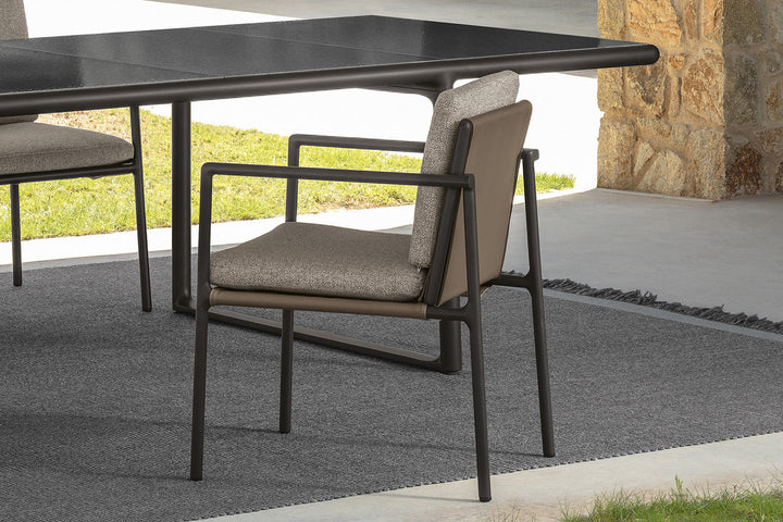 Tresse Dining Armchair Outdoor Dining Chairs Talenti