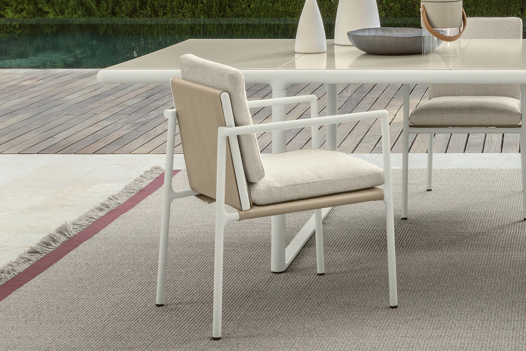 Tresse Dining Armchair Outdoor Dining Chairs Talenti