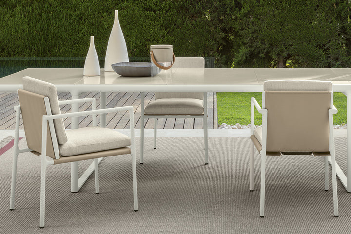 Tresse Dining Armchair Outdoor Dining Chairs Talenti