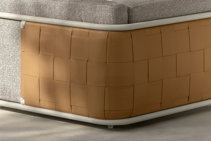 Tresse J-Shape Sectional Sofa Comp. A Outdoor Sectionals Talenti