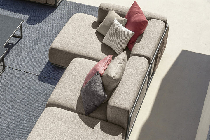 Tresse J-Shape Sectional Sofa Comp. B Outdoor Sectionals Talenti