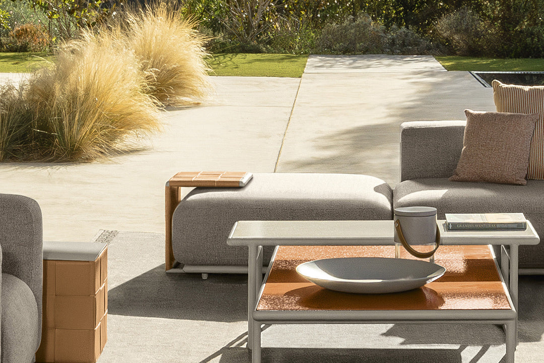 Tresse Pouf Outdoor Poufs + Stools Talenti