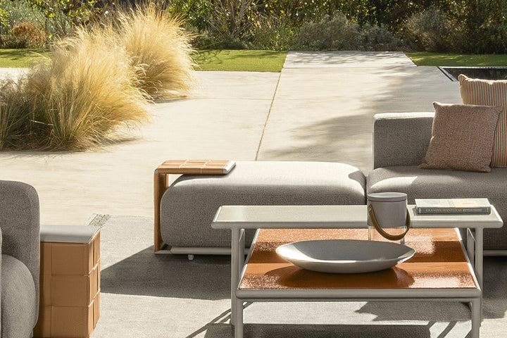 Tresse Pouf Outdoor Poufs + Stools Talenti