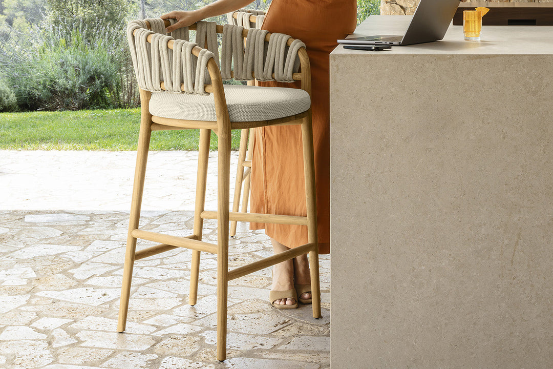 Venice Bar Stool Outdoor Bar + Counter Stools Talenti