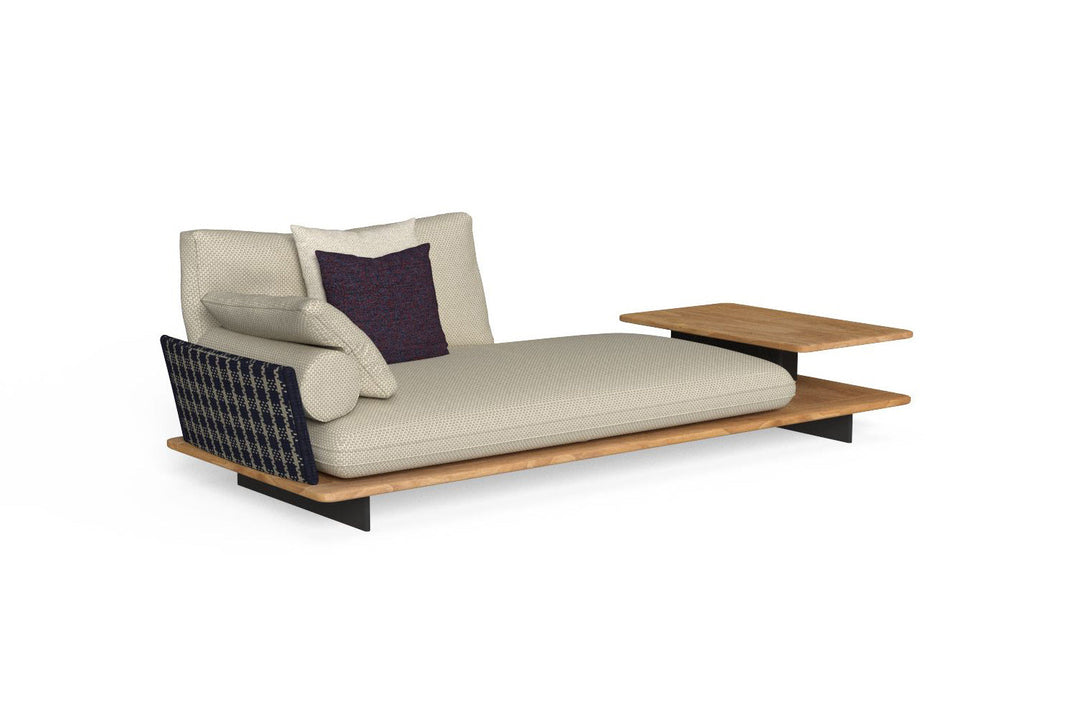 Venice Chaise Lounge with Table Outdoor Chaise Lounges Talenti