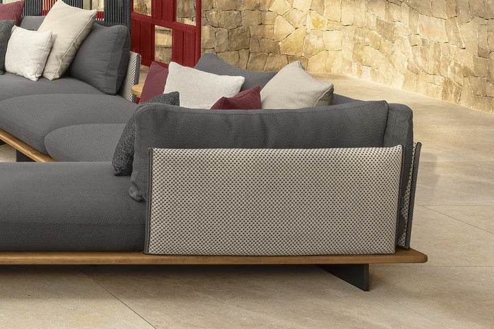 Venice Corner Sectional Sofa with Table Outdoor Sectionals Talenti