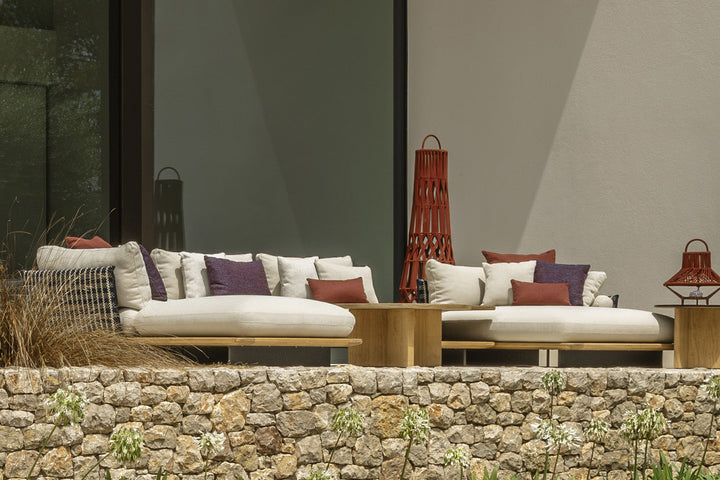 Venice J-Shape Sectional Sofa Outdoor Sectionals Talenti