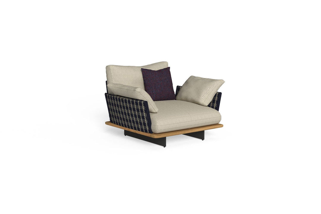 Venice Large Lounge Armchair Outdoor Chairs Talenti