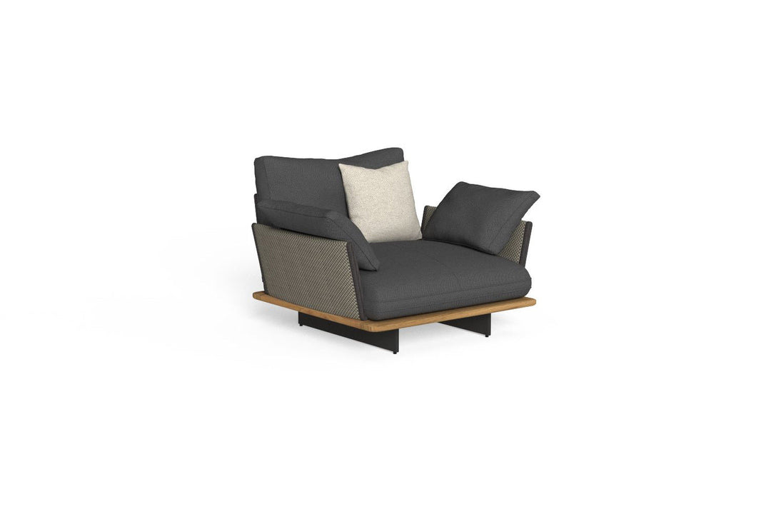 Venice Large Lounge Armchair Outdoor Chairs Talenti