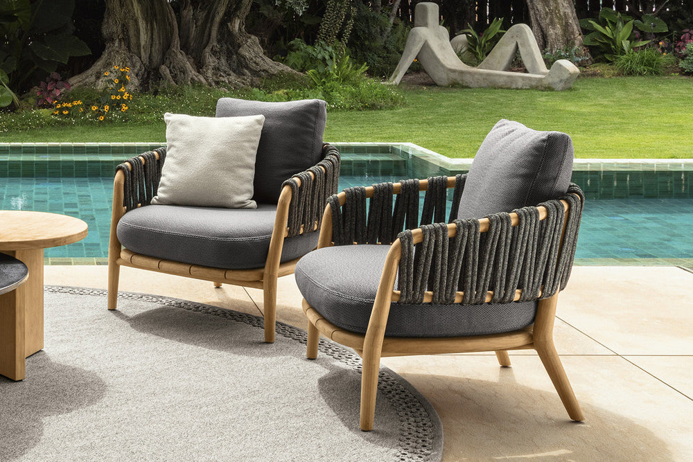 Venice Lounge Armchair Outdoor Chairs Talenti