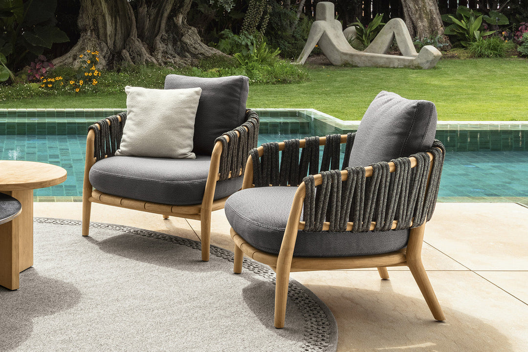Venice Lounge Armchair Outdoor Chairs Talenti