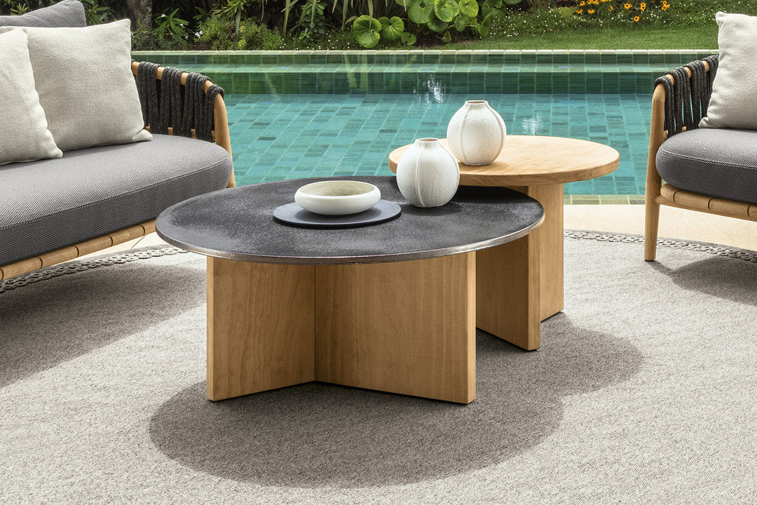 Venice Round Coffee Table Outdoor Coffee Tables Talenti