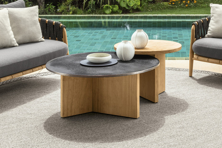 Venice Round Coffee Table Outdoor Coffee Tables Talenti