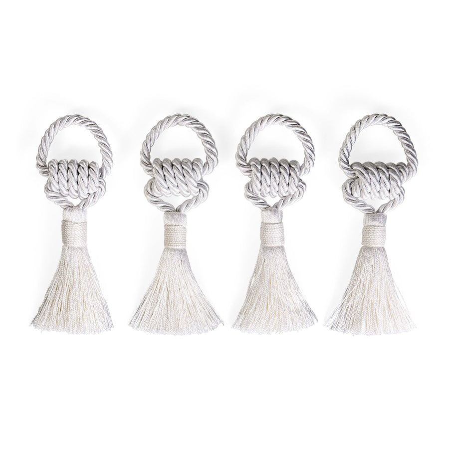 Tassel Napkin Ring Set Jonathan Adler