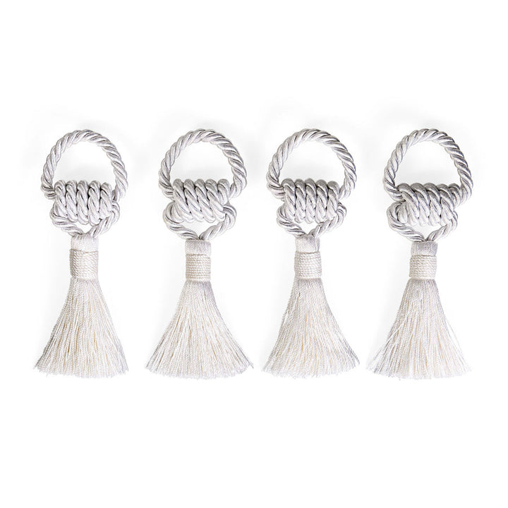 Tassel Napkin Ring Set Jonathan Adler