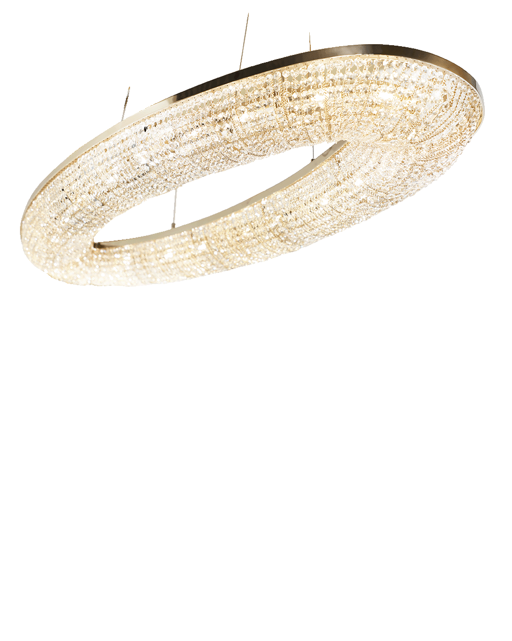 Teardrop Chandelier - Oval Chandeliers Castro Lighting