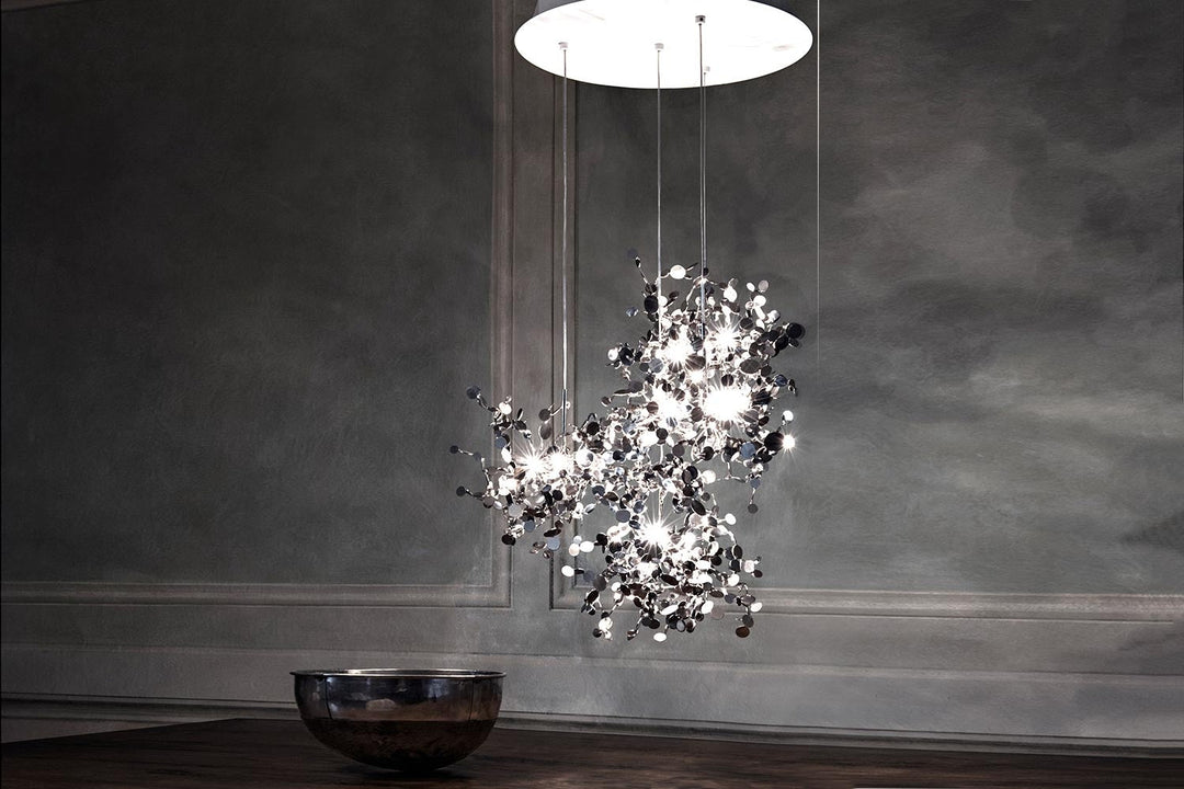 Argent 4pc Round Pendant Light Ceiling Lights Terzani