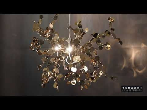 Argent Linear Suspension Ceiling Lights Terzani