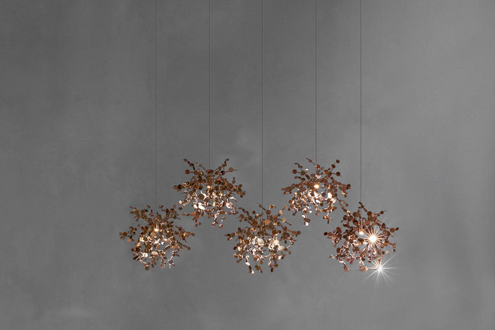 Argent Mon Bijou Linear Suspension Light Ceiling Lights Terzani