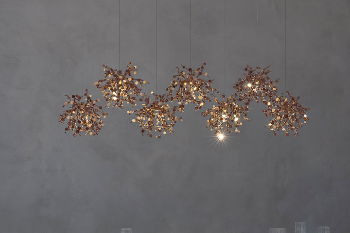 Argent Mon Bijou Linear Suspension Light Ceiling Lights Terzani