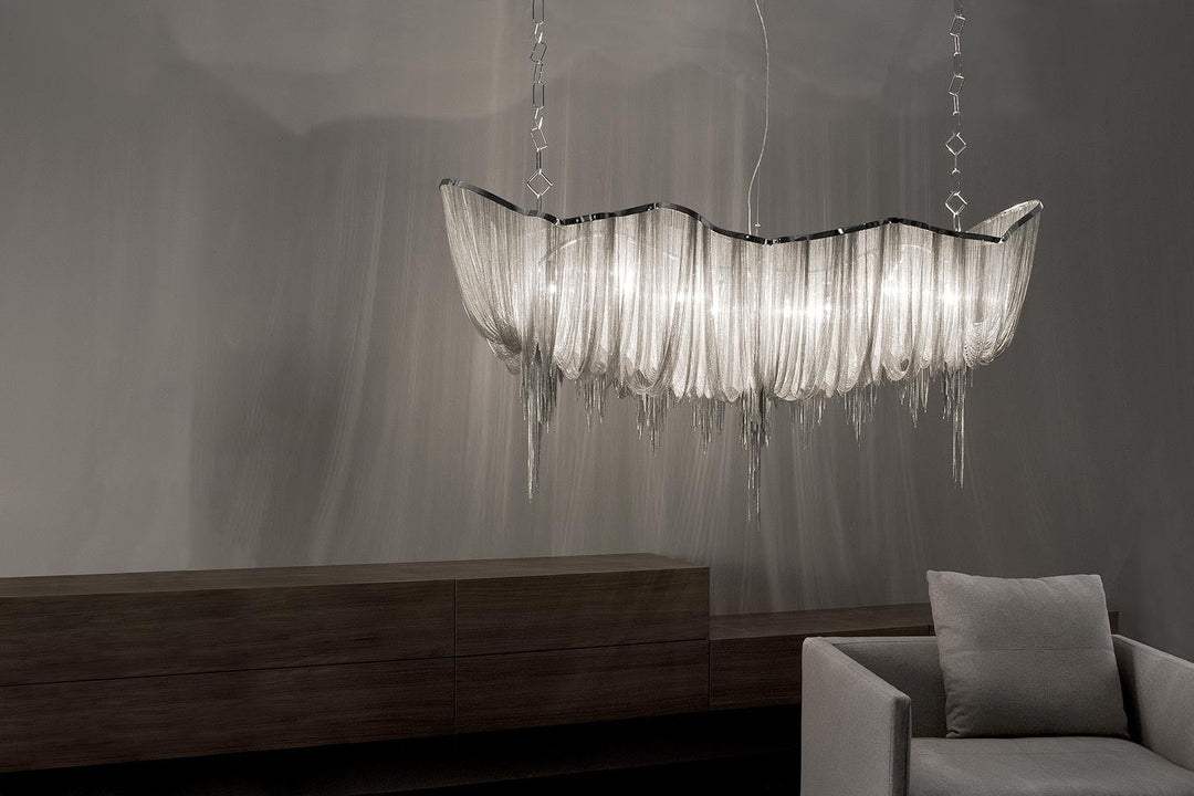 Atlantis 1-Tier Chandelier Ceiling Lights Terzani