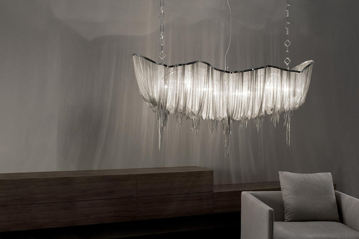 Atlantis 1-Tier Chandelier Ceiling Lights Terzani