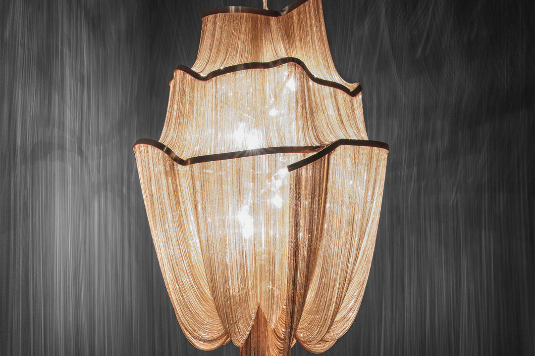 Atlantis 3-Tier Chandelier Ceiling Lights Terzani