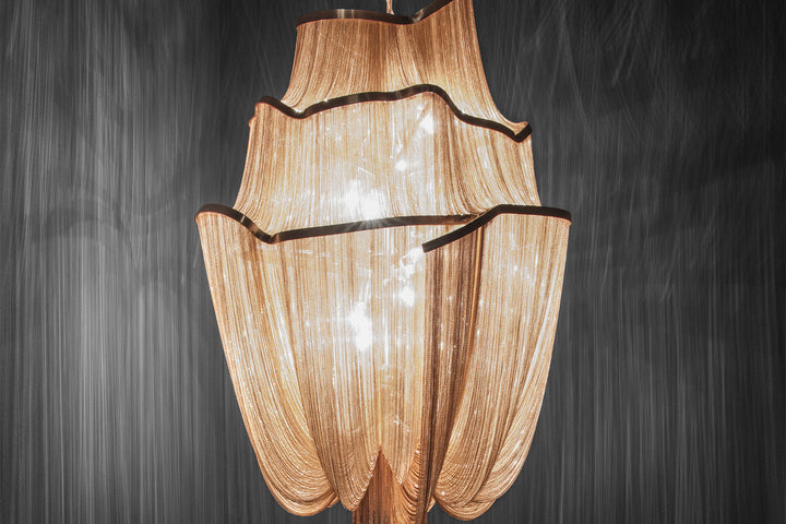 Atlantis 3-Tier Chandelier Ceiling Lights Terzani