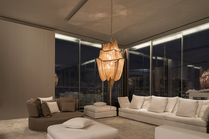 Atlantis 3-Tier Chandelier Ceiling Lights Terzani