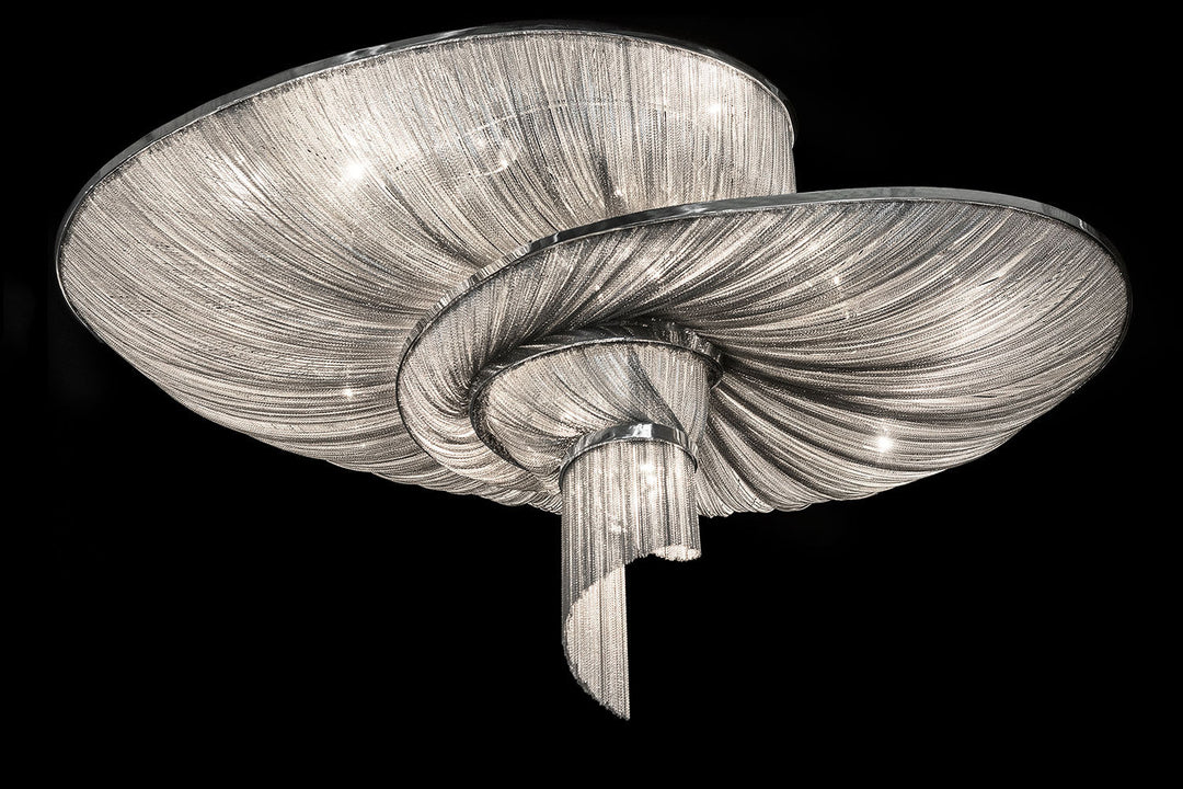 Epoque Spiral Chandelier Ceiling Lights Terzani