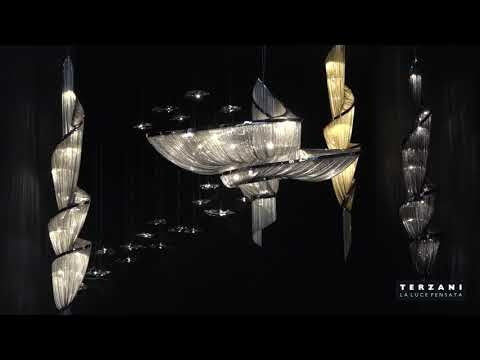 Epoque Vertical Suspension Light Ceiling Lights Terzani