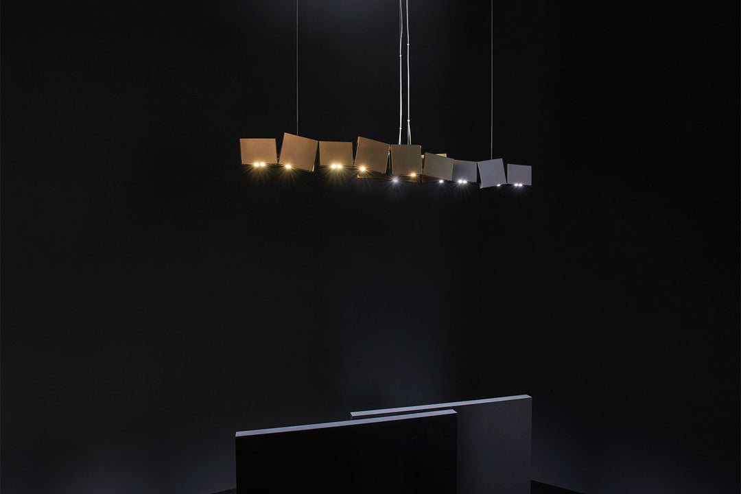 Gaia Linear Suspension Ceiling Lights Terzani