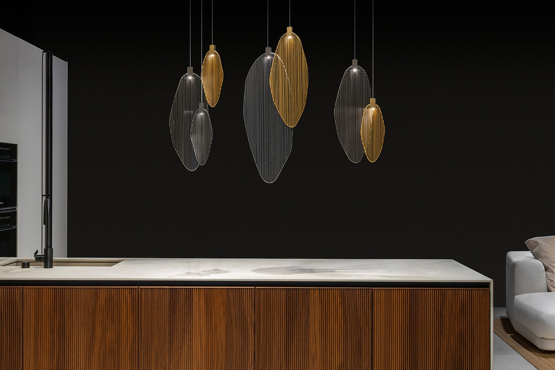 Harpe Linear Suspension Light Ceiling Lights Terzani