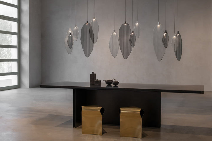Harpe Linear Suspension Light Ceiling Lights Terzani