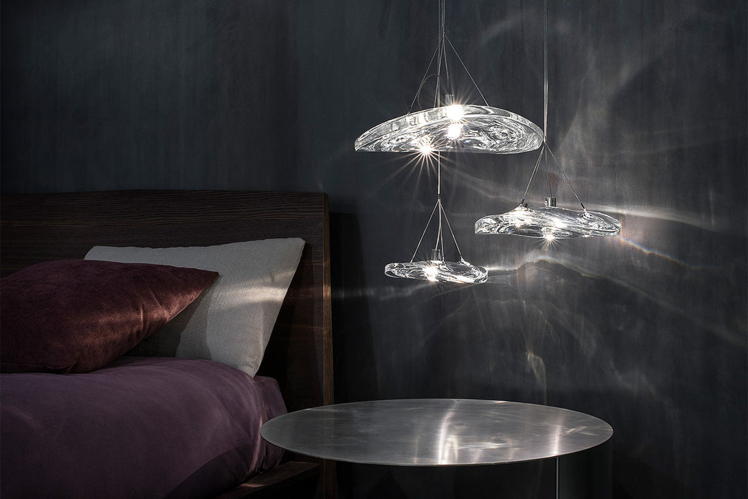 Manta 3pc Suspension Light Ceiling Lights Terzani