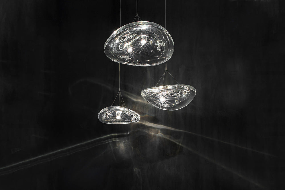 Manta 3pc Suspension Light Ceiling Lights Terzani