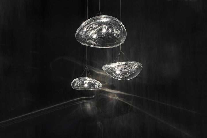 Manta 3pc Suspension Light Ceiling Lights Terzani