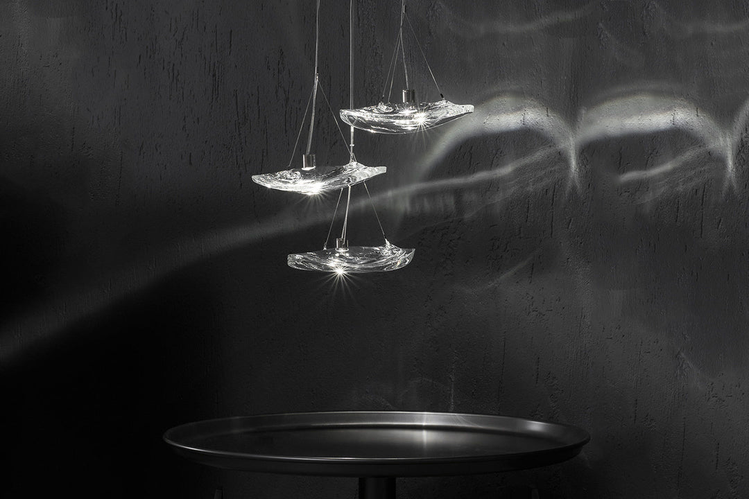 Manta 3pc Suspension Light Ceiling Lights Terzani