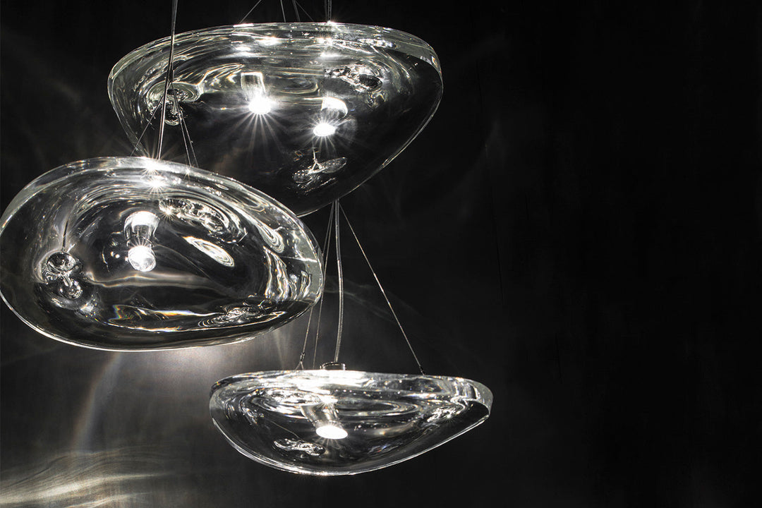 Manta 3pc Suspension Light Ceiling Lights Terzani