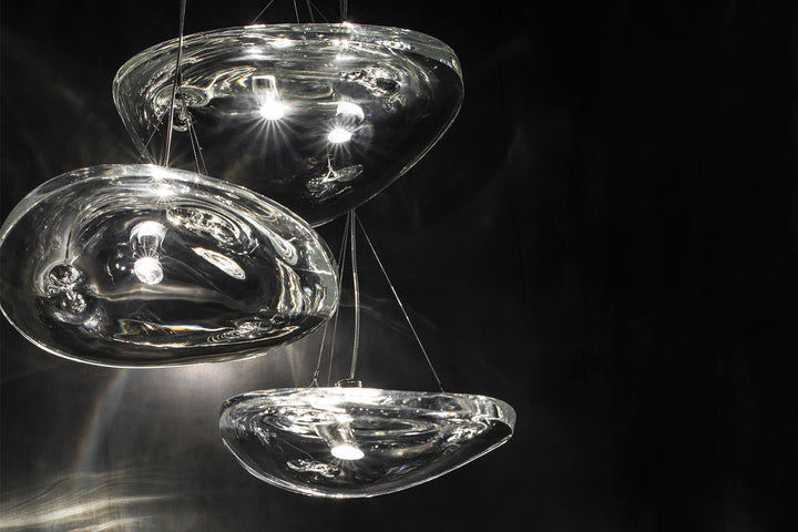 Manta 3pc Suspension Light Ceiling Lights Terzani