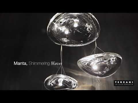Manta 3pc Suspension Light Ceiling Lights Terzani