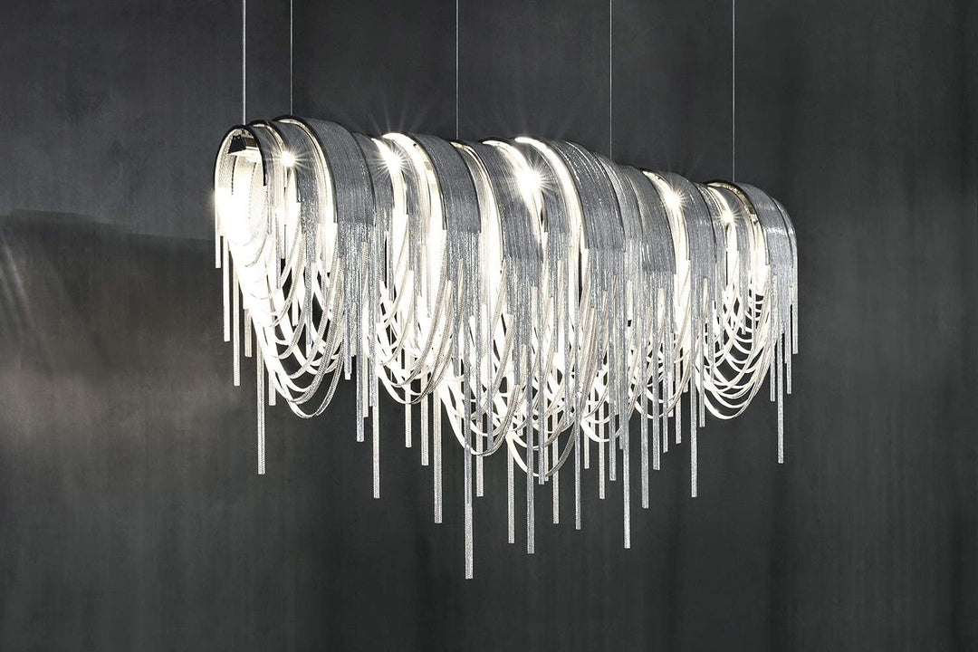 Volver Linear Chandelier Ceiling Lights Terzani