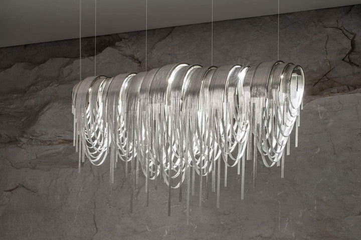 Volver Linear Chandelier Ceiling Lights Terzani