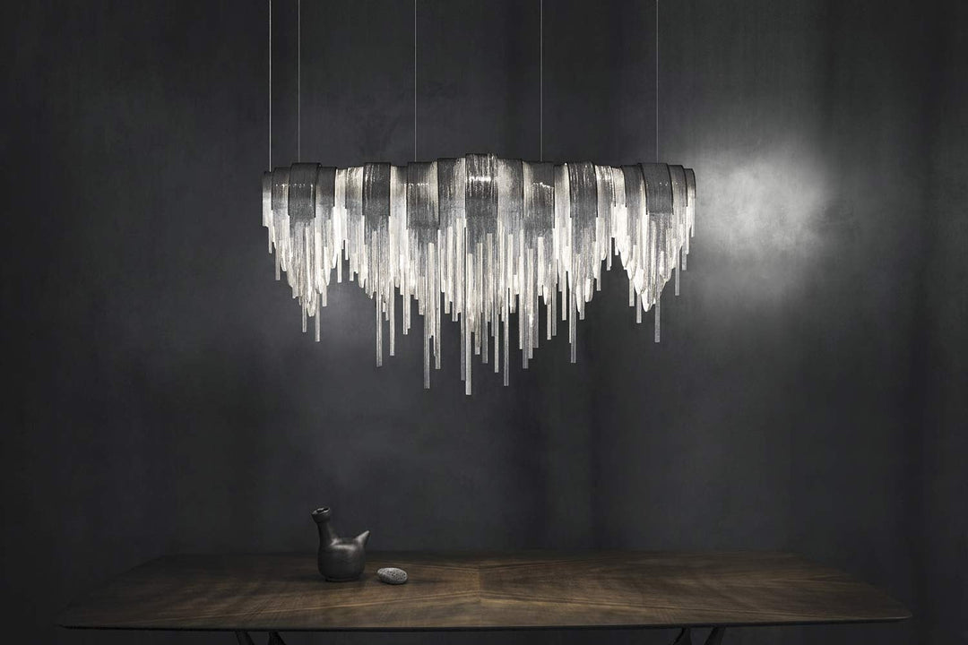 Volver Linear Chandelier Ceiling Lights Terzani