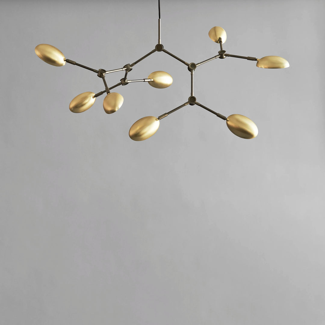 Drop Chandelier, Mini - Brass Chandeliers 101 Copenhagen   