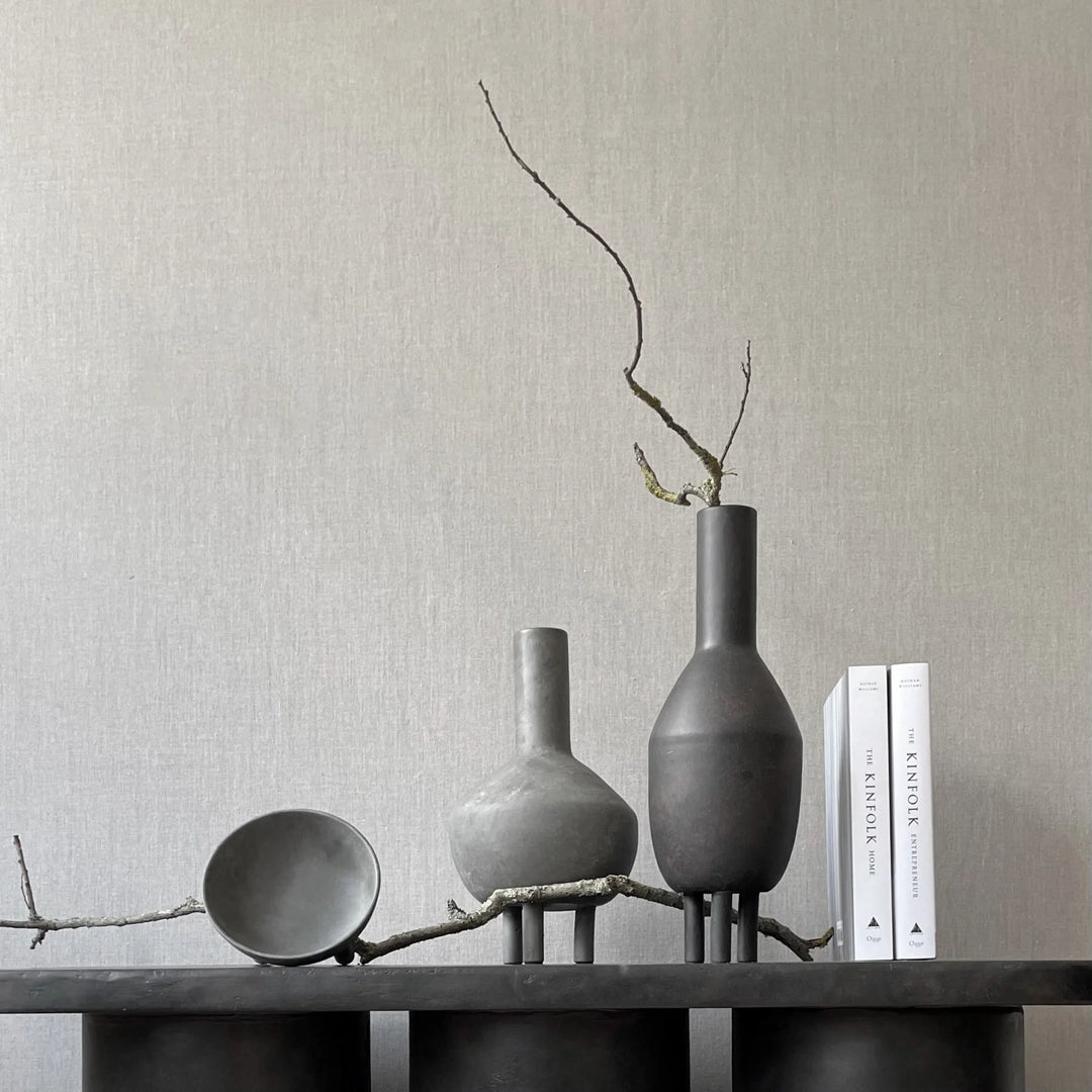 Duck Vase, Fat - Dark grey Vases 101 Copenhagen   