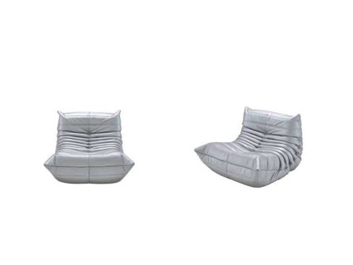 Togo Armchair Silver Special Edition Ligne Roset