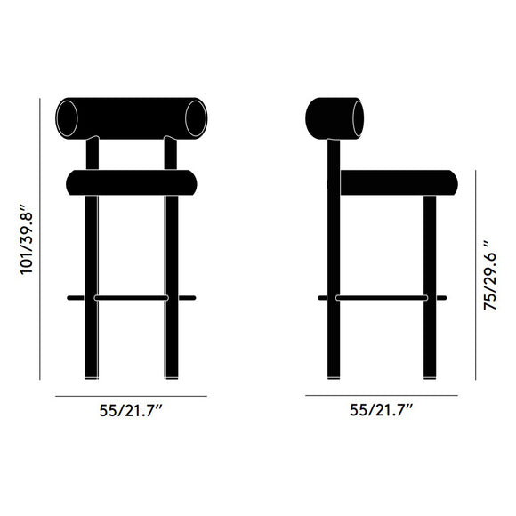 Fat Stool Table & Bar Stools Tom Dixon