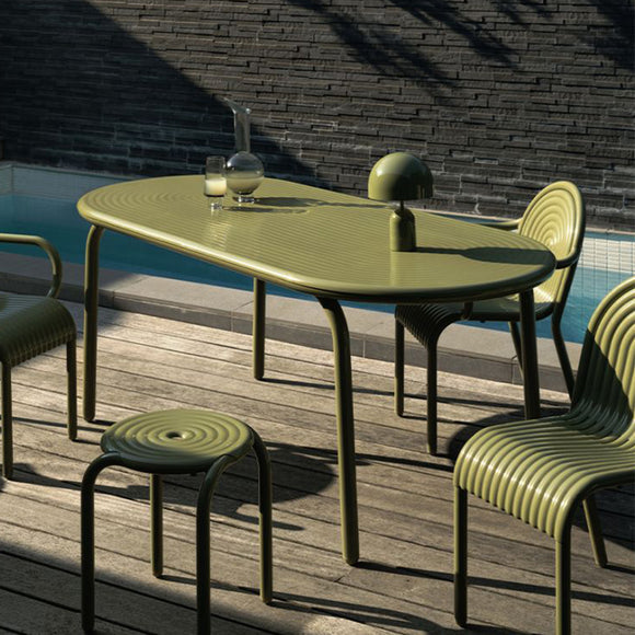 Groove Obround Dining Table Tables Tom Dixon